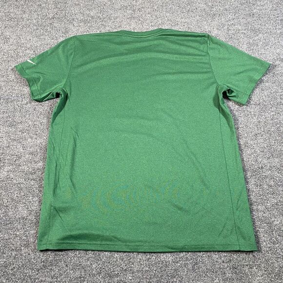 New York Jets Mens Large Nike Dri Fit Short Sleeve NFL Shirt Green Graphic Print - Picture 7 of 8